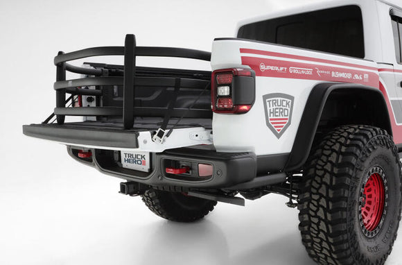 AMP Research 20-22 Jeep Gladiator (Does Not Work w/Tonneau Cvrs) Bedxtender HD Sport - Black
