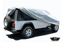 Rampage 2004-2006 Jeep Wrangler(TJ) LJ Unlimited Car Cover - Grey-1