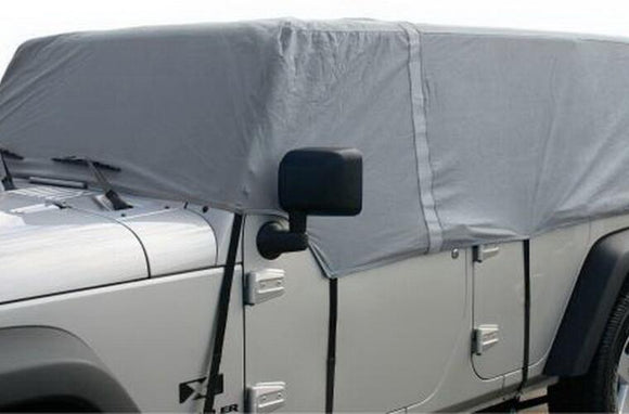 Rampage 2007-2018 Jeep Wrangler(JK) Unlimited Car Cover 4 Layer - Grey