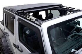 Rampage 2007-2018 Jeep Wrangler(JK) Trailview Fastback - Black Diamond (2 Door)