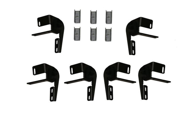 Rampage 2007-2018 Jeep Wrangler(JK) Unlimited Bracket Kit Xtremeline/Patriot - Black