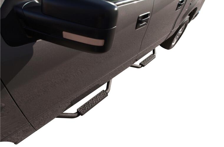 Rampage 1997-2006 Jeep Wrangler(TJ) Side Bar Drop Step Slimline - Black - 0