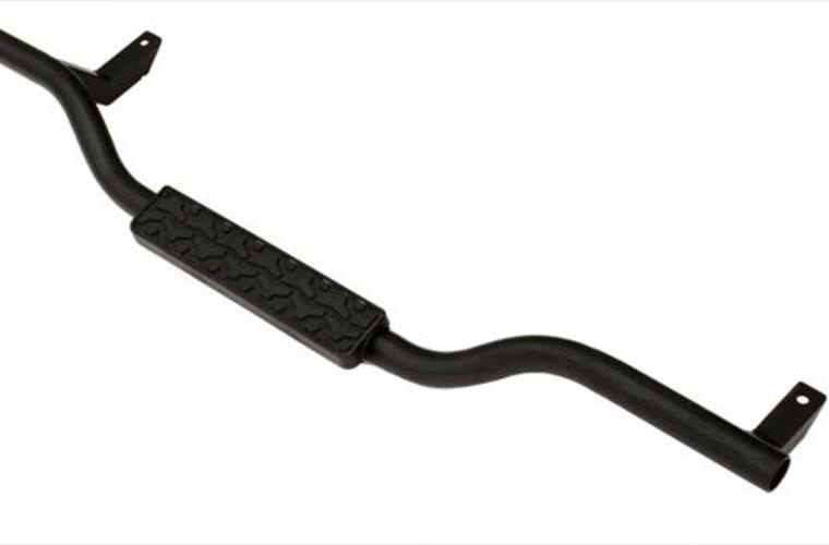 Rampage 2007-2018 Jeep Wrangler(JK) Side Bar Drop Step Slimline - Black