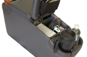 Rampage 1999-2019 Universal Mini Van Console Universal - Charcoal