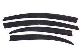 Rampage 2007-2018 Jeep Wrangler(JK) Unlimited Low Profile Ventvisor - Matte Black