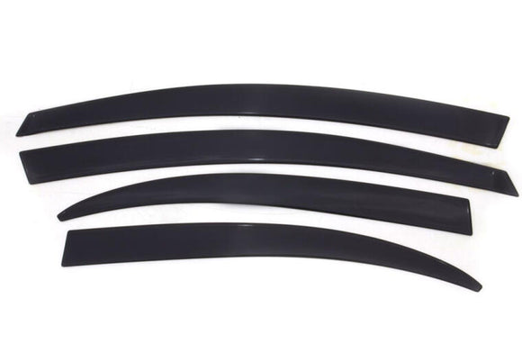 Rampage 2007-2018 Jeep Wrangler(JK) Unlimited Low Profile Ventvisor - Matte Black