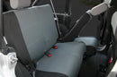 Rampage 2007-2018 Jeep Wrangler(JK) Unlimited Custom Fit Seat Cover - Black/Grey-1