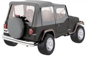 Rampage 1976-1983 Jeep CJ5 Complete Top - Grey Denim