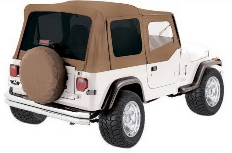 Rampage 1976-1983 Jeep CJ5 Complete Top - Spice Denim