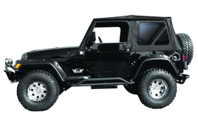 Rampage 1997-2006 Jeep Wrangler(TJ) Complete Top - Black Diamond - 0