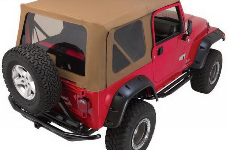 Rampage 1997-2006 Jeep Wrangler(TJ) Complete Top - Spice Denim
