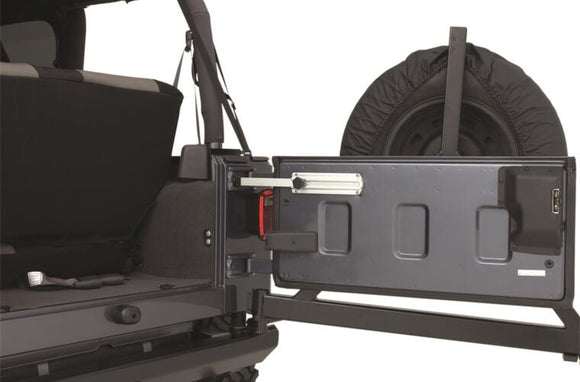 Rampage 1987-1995 Jeep Wrangler(YJ) Tailgate Stopper - Brite