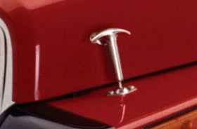 Rampage 1945-1949 Jeep CJ2A Hood Catch Kit - Stainless