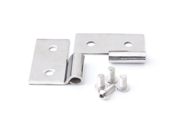 Rampage 1976-1983 Jeep CJ5 Lower Door Hinges - Stainless