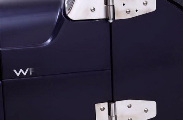 Rampage 1987-1995 Jeep Wrangler(YJ) Door Hinges - Stainless