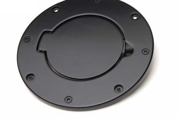 Rampage 2007-2018 Jeep Wrangler(JK) Billet Style Gas Cover - Black