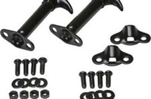 Rampage 1945-1949 Jeep CJ2A Hood Catch Kit - Black