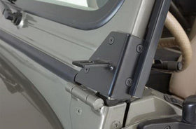 Rampage 1976-1983 Jeep CJ5 Windshield Hinge Light Bracket - Black