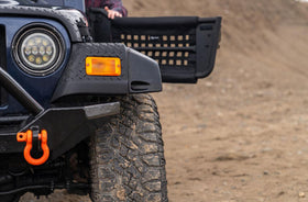 Rampage 1997-2006 Jeep Wrangler(TJ) 2-Door Tube Doors With Netting - Black - 0