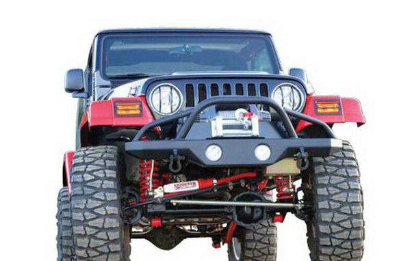 Rampage 1976-1983 Jeep CJ5 Recovery Bumper Front - Black