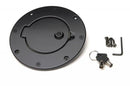 Rampage 1997-2006 Jeep Wrangler(TJ) Billet Style Gas Cover - Black-1