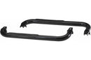 Rampage 1987-1995 Jeep Wrangler(YJ) 3 Inch Round Nerf Bar - Black-1