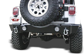 Rampage 2007-2018 Jeep Wrangler(JK) Recovery Bumper Rear - Black