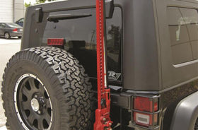 Rampage 2007-2018 Jeep Wrangler(JK) High Lift Jack Mount - Black