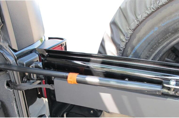 Rampage 2007-2010 Jeep Wrangler(JK) Rear Door Heavy Duty Gas Strut - Black
