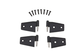 Rampage 2007-2018 Jeep Wrangler(JK) Door Hinges - Black