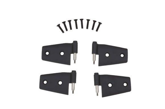 Rampage 2007-2018 Jeep Wrangler(JK) Door Hinges - Black
