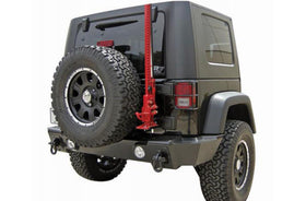 Rampage 2007-2018 Jeep Wrangler(JK) Recovery Bumper Rear - Black