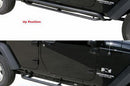 Rampage 2007-2018 Jeep Wrangler(JK) Srs Side Bar Rockerguard Step - Black-2