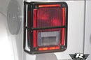 Rampage 2007-2018 Jeep Wrangler(JK) Taillight Guards - Black-1