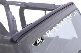 Rampage 1976-1983 Jeep CJ5 Windshield Channel - Black - 0
