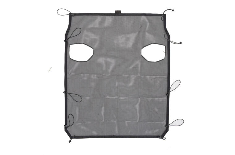 Rampage 2018-2019 Jeep Wrangler(JL) Sport 2-Door Mesh Shade Top - Black - 0