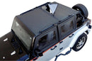 Rampage 2007-2018 Jeep Wrangler(JK) Combo Sun Brief/Safari Top - Black Diamond-1