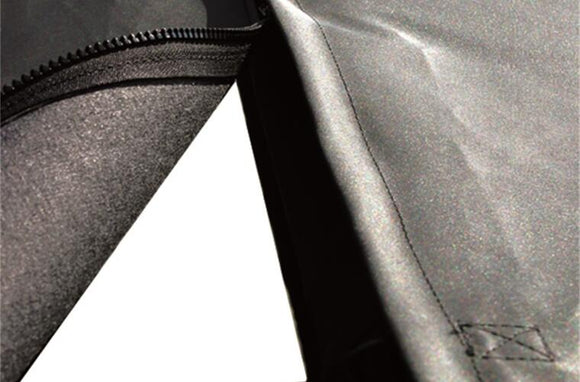 Rampage 2007-2018 Jeep Wrangler(JK) Unlimited Combo Sun Brief/Safari Top - Black Diamond