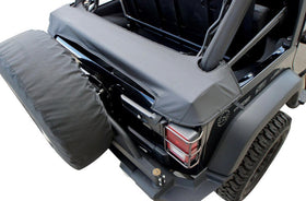 Rampage 2007-2018 Jeep Wrangler(JK) Unlimited Soft Top Storage Boot - Black Diamond