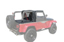 Rampage 1997-2002 Jeep Wrangler(TJ) Cab Soft Top And Tonneau Cover - Black Denim-1