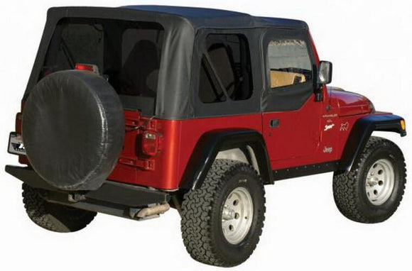 Rampage 1997-2006 Jeep Wrangler(TJ) OEM Replacement Top - Black Diamond