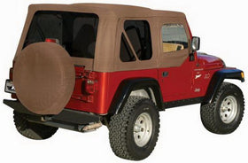 Rampage 1997-2006 Jeep Wrangler(TJ) OEM Replacement Top - Khaki