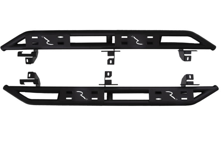Rampage 2018-2019 Jeep Wrangler(JL) Unlimited Sport 4-Door Trail Crawler Step - Black