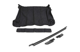 Rampage 2018-2022 Jeep Wrangler(JL) 4-Door Tonneau Cover w/ Tailgate Bar Kit - Black Diamond