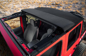 Rampage 2018-2021 Jeep Wrangler JL 4-Door Trailview Fastback - Black Diamond