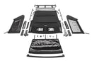 Rampage 2021-2023 Ford Bronco Frameless Trail Top 2-Door - Black-1