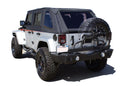 Rampage 2007-2018 Jeep Wrangler(JK) Recovery Bumper Rear - Black-1