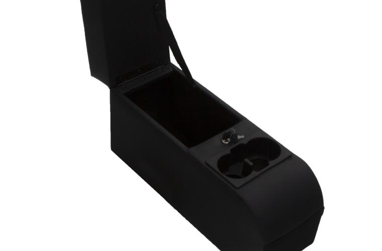 Rampage 1976-1983 Jeep CJ5 Padded Console Floor Mount - Black - 0
