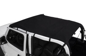 Rampage 2018-2019 Jeep Wrangler(JL) Unlimited Sport 4-Door California Ext.Brief-OE Style - Black