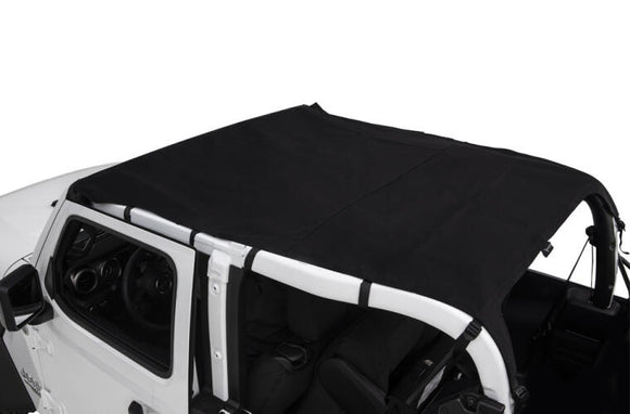 Rampage 2018-2019 Jeep Wrangler(JL) Unlimited Sport 4-Door California Ext.Brief-OE Style - Black